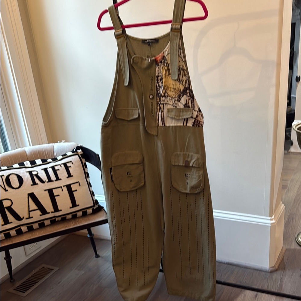 Olive Green Women's Jumpsuit/ overalls